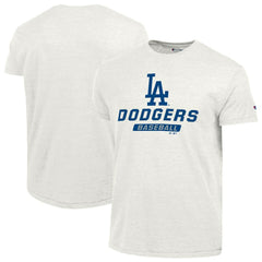 Los Angeles Dodgers Champion Ultimate Tri-blend T-Shirt - White - MLB Lifestyle