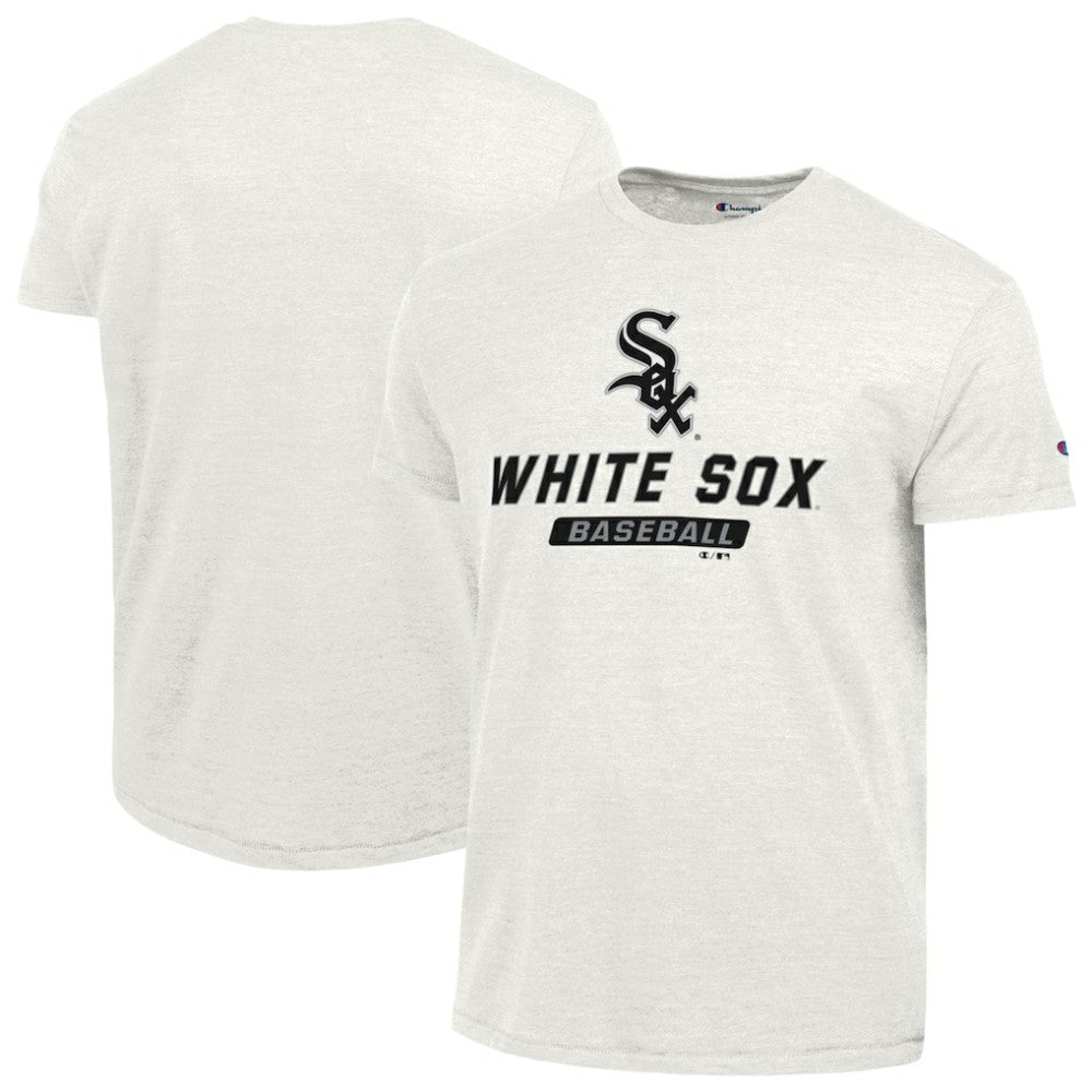Chicago White Sox Champion Ultimate Tri-blend T-Shirt - White - MLB Lifestyle