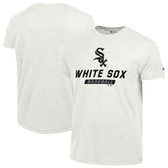 Chicago White Sox Champion Ultimate Tri-blend T-Shirt - White - MLB Lifestyle