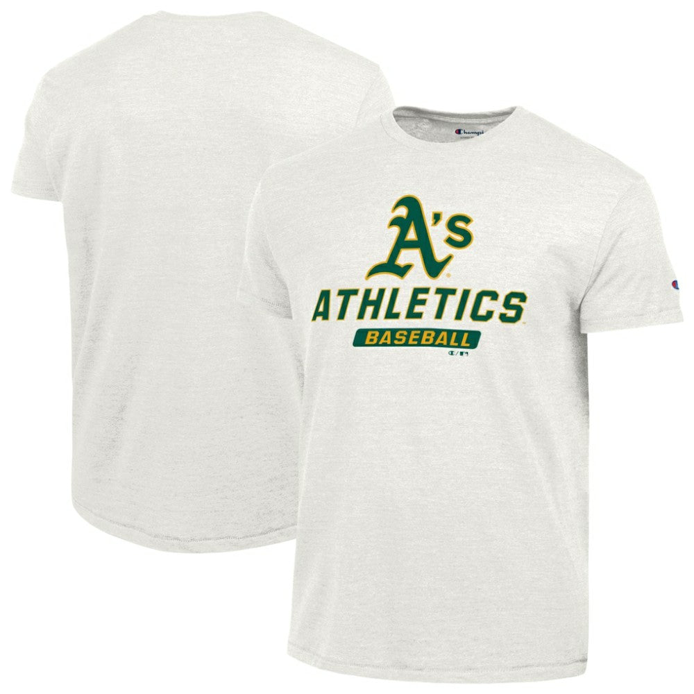 Athletics Champion Ultimate Tri-blend T-Shirt - White - MLB on Sale