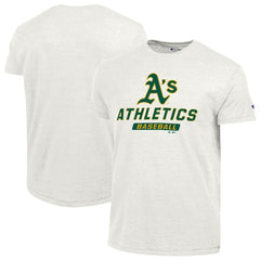 Athletics Champion Ultimate Tri-blend T-Shirt - White - MLB on Sale