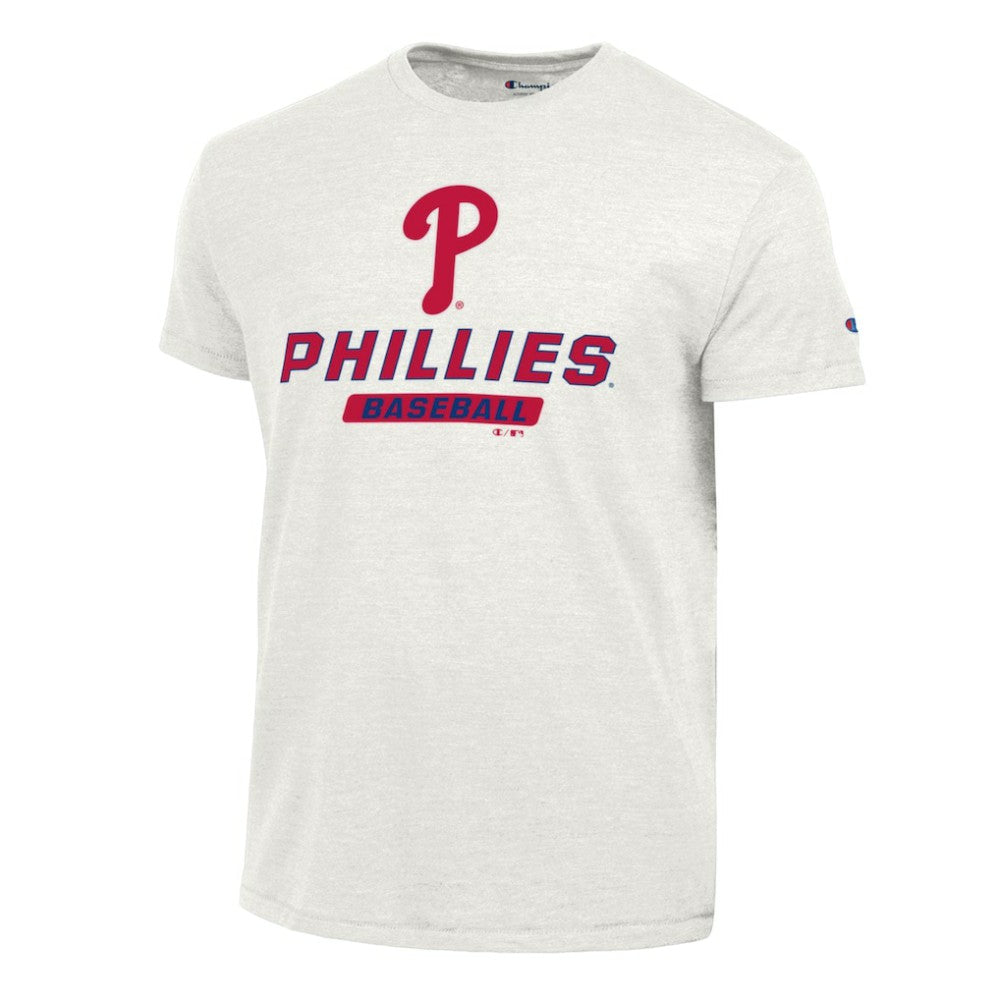 Philadelphia Phillies Champion Ultimate Tri-blend T-Shirt - White - MLB Online