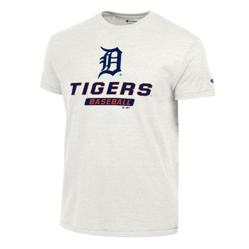 Detroit Tigers Champion Ultimate Tri-blend T-Shirt - White - MLB Sale
