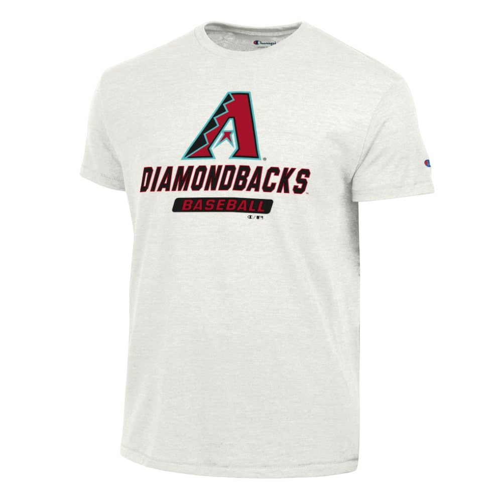 Arizona Diamondbacks Champion Ultimate Tri-blend T-Shirt - White - MLB Discount