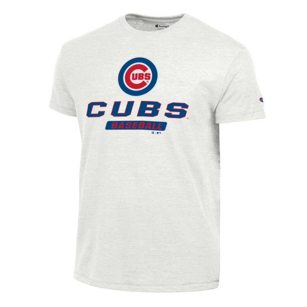 Chicago Cubs Champion Ultimate Tri-blend T-Shirt - White - MLB on Sale