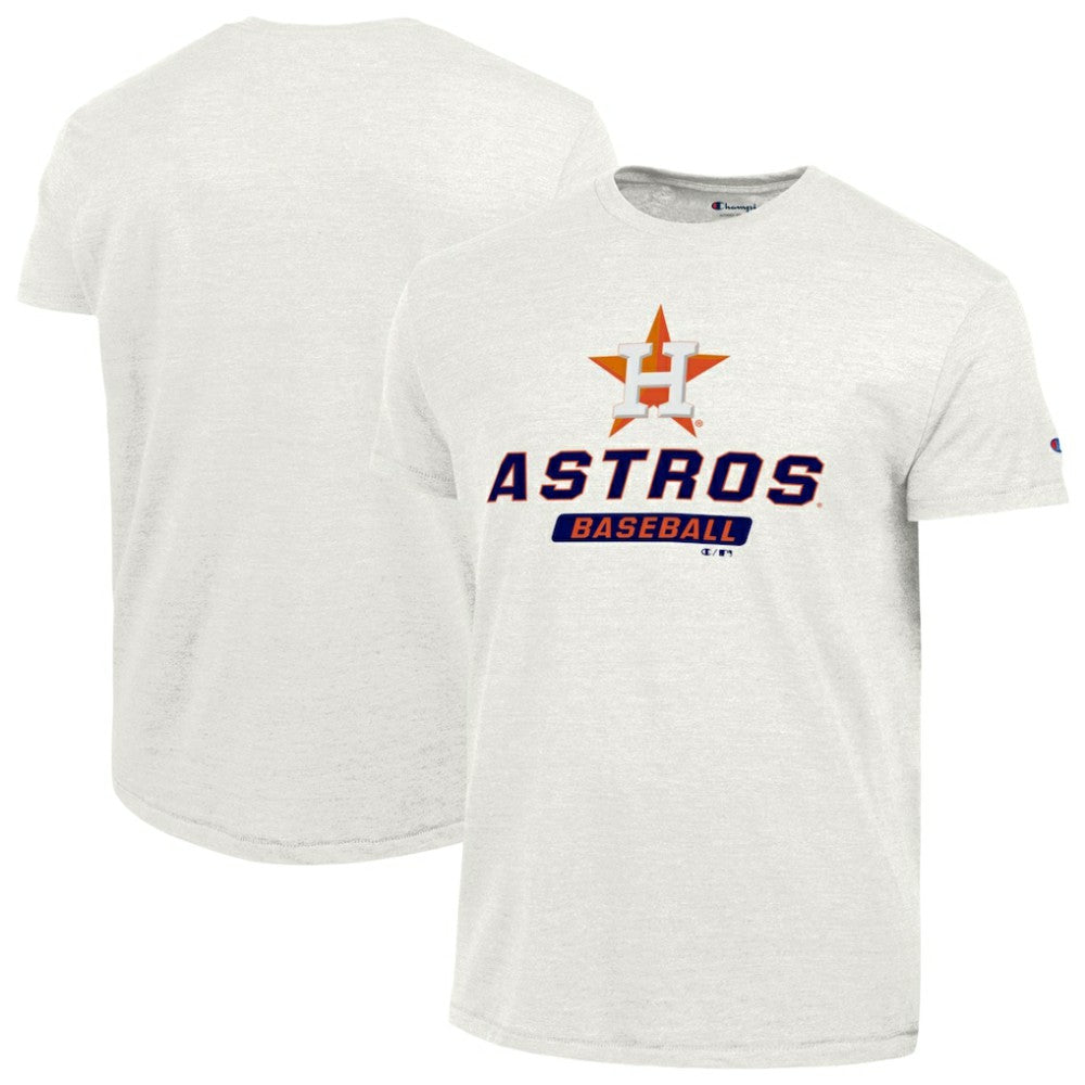 Houston Astros Champion Ultimate Tri-blend T-Shirt - White - MLB Lifestyle