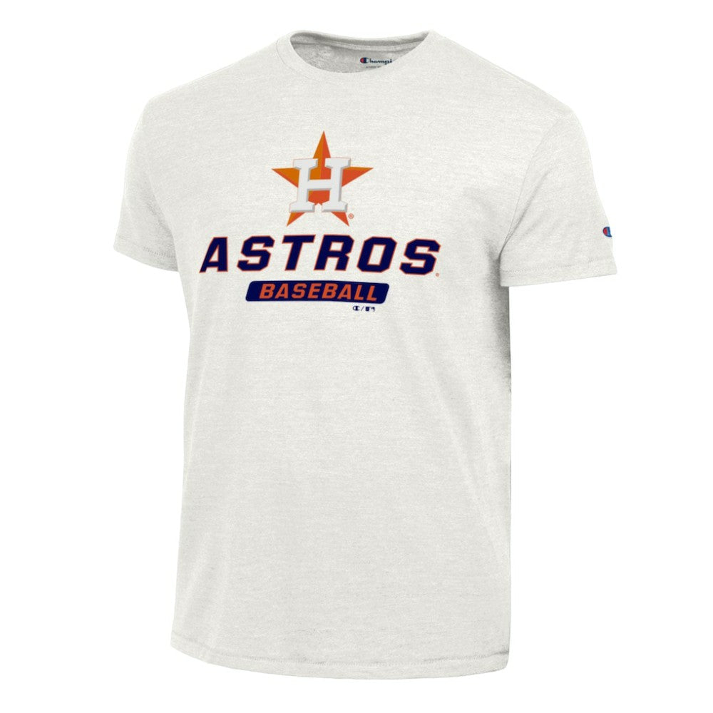 Houston Astros Champion Ultimate Tri-blend T-Shirt - White - MLB Lifestyle