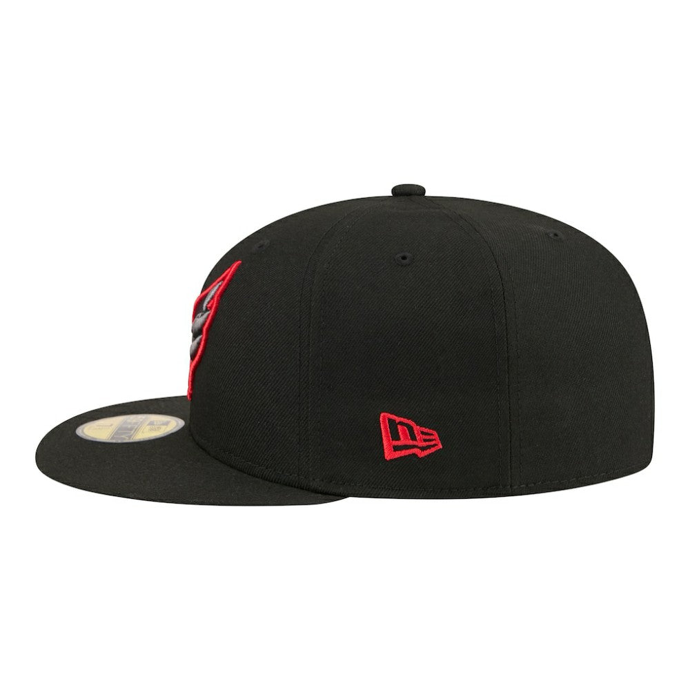 Washington Capitals New Era Color Pop 59FIFTY Fitted Hat - Black - NHL 203778842