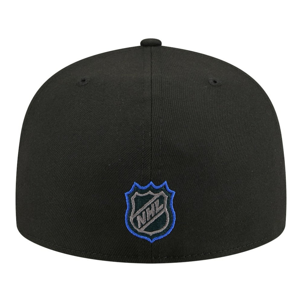 Edmonton Oilers New Era Color Pop 59FIFTY Fitted Hat - Black - NHL 203778843