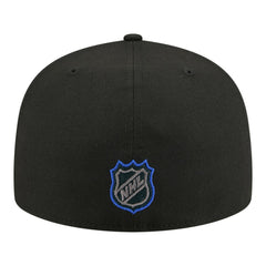 Edmonton Oilers New Era Color Pop 59FIFTY Fitted Hat - Black - NHL 203778843