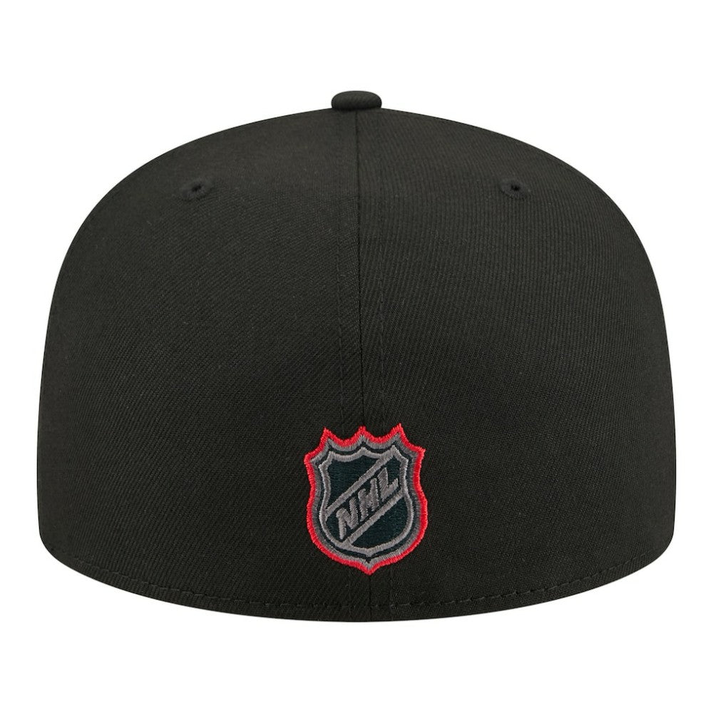 Carolina Hurricanes New Era Color Pop 59FIFTY Fitted Hat - Black - NHL 203778846