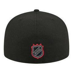 Carolina Hurricanes New Era Color Pop 59FIFTY Fitted Hat - Black - NHL 203778846