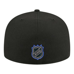 New York Rangers New Era Color Pop 59FIFTY Fitted Hat - Black - NHL 203778848