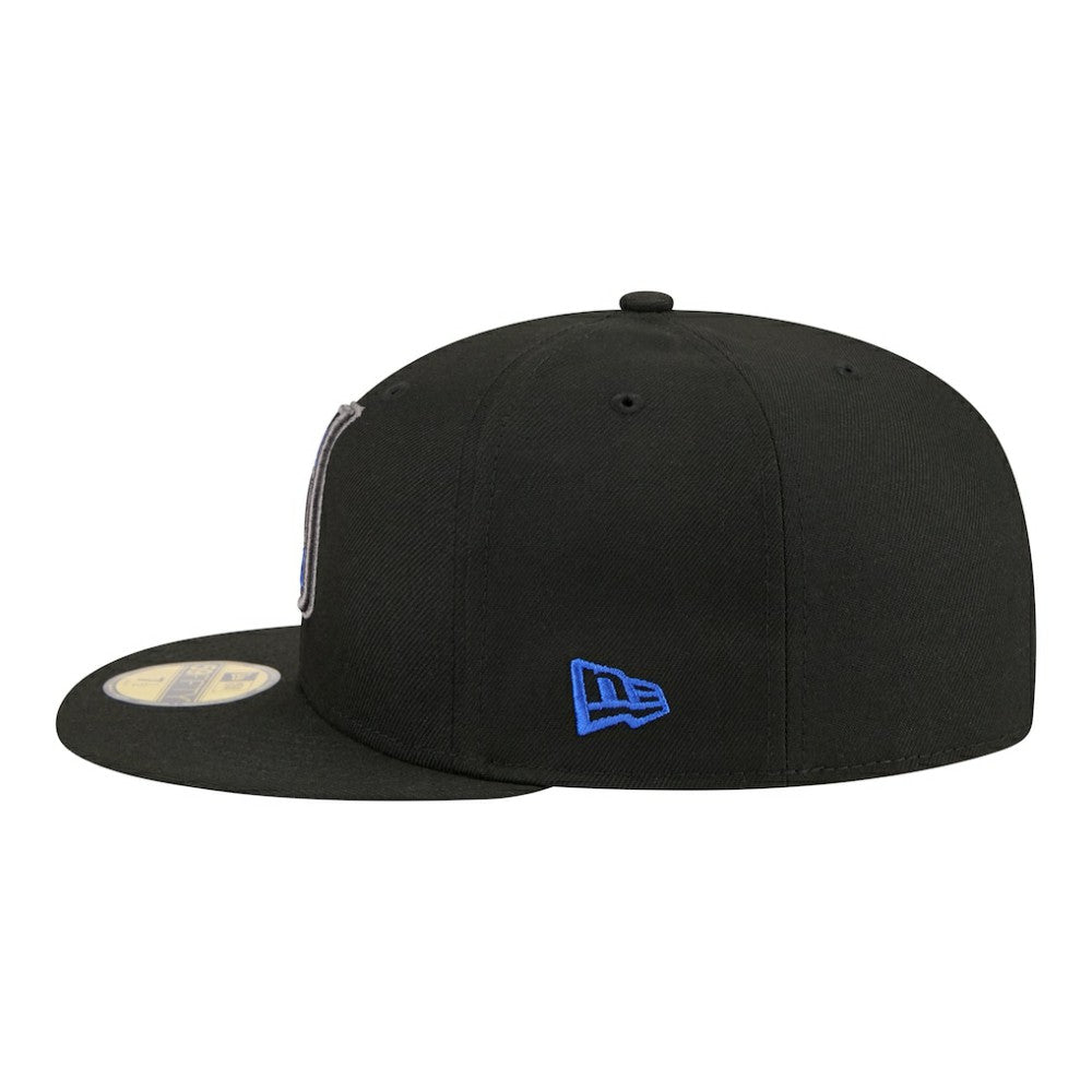 New York Rangers New Era Color Pop 59FIFTY Fitted Hat - Black - NHL 203778848