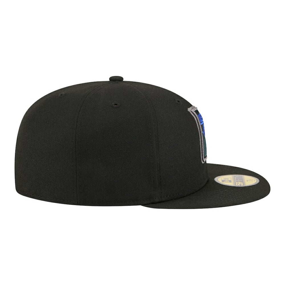 New York Rangers New Era Color Pop 59FIFTY Fitted Hat - Black - NHL 203778848
