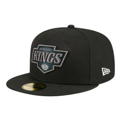 Los Angeles Kings New Era Color Pop 59FIFTY Fitted Hat - Black - NHL 203778850