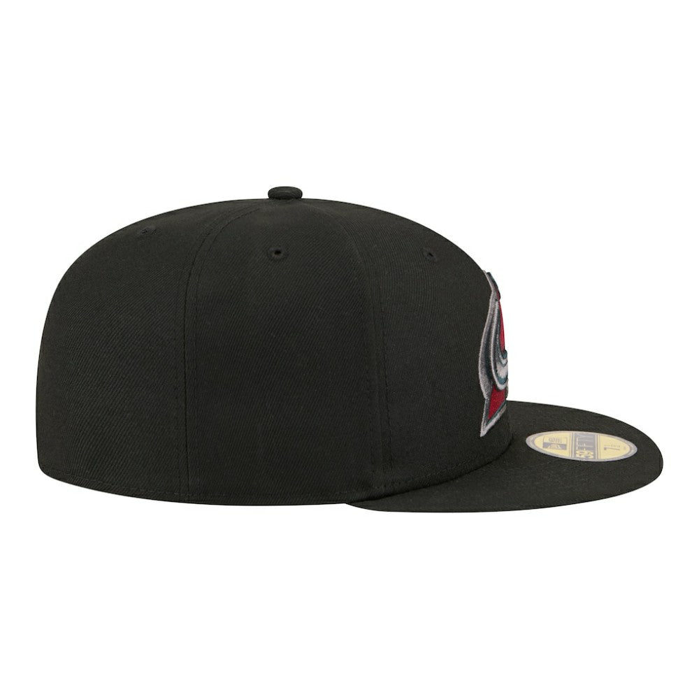 Colorado Avalanche New Era Color Pop 59FIFTY Fitted Hat - Black - NHL 203778852