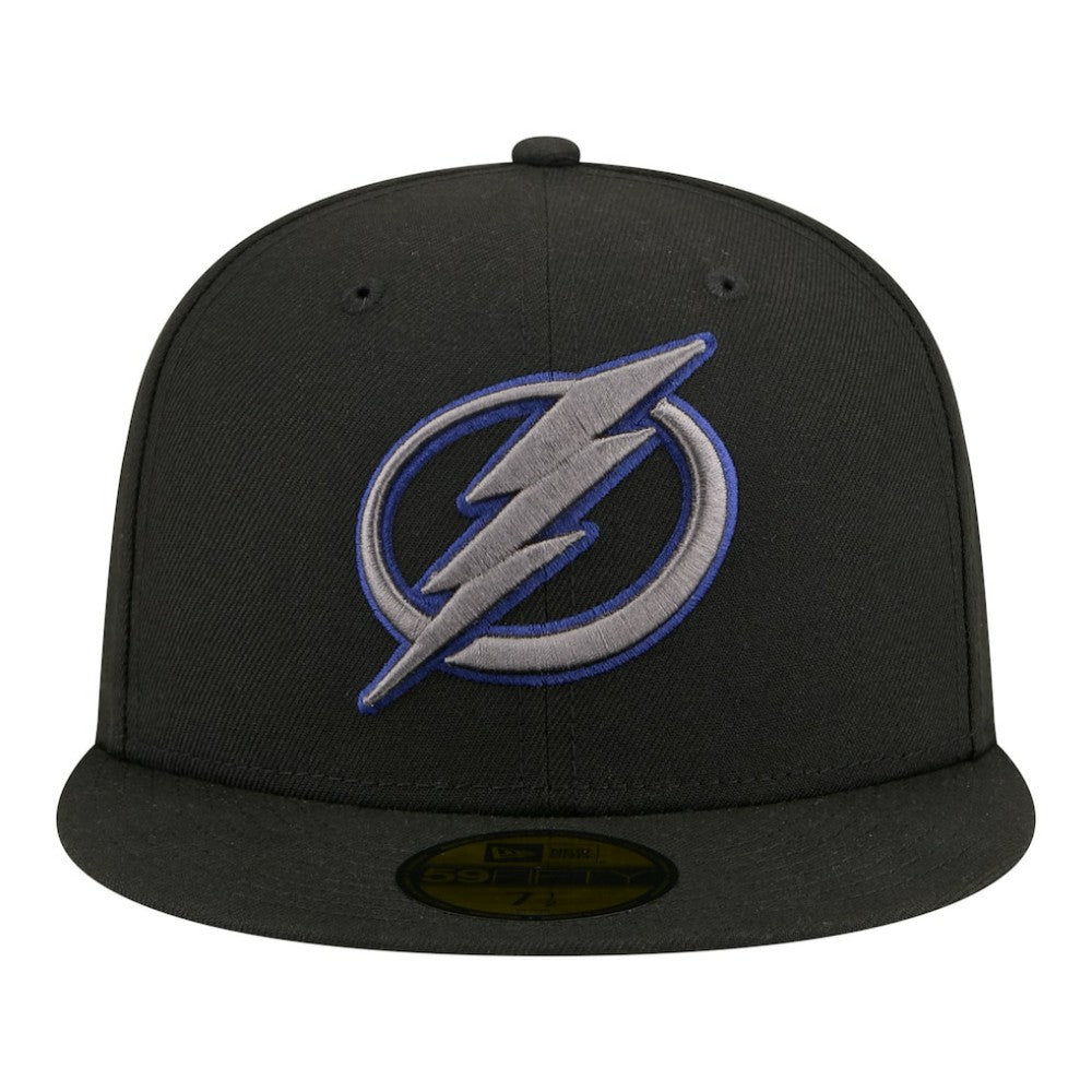 Tampa Bay Lightning New Era Color Pop 59FIFTY Fitted Hat - Black - NHL 203778854