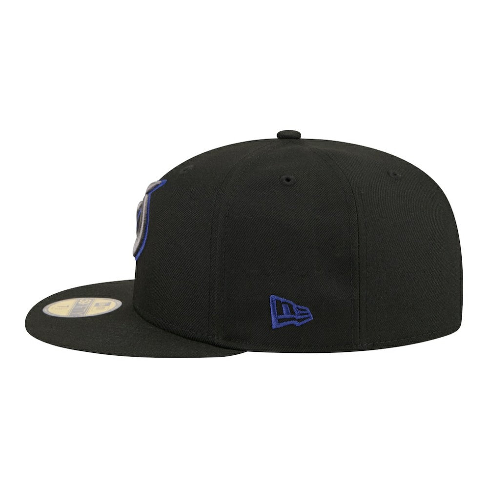 Tampa Bay Lightning New Era Color Pop 59FIFTY Fitted Hat - Black - NHL 203778854