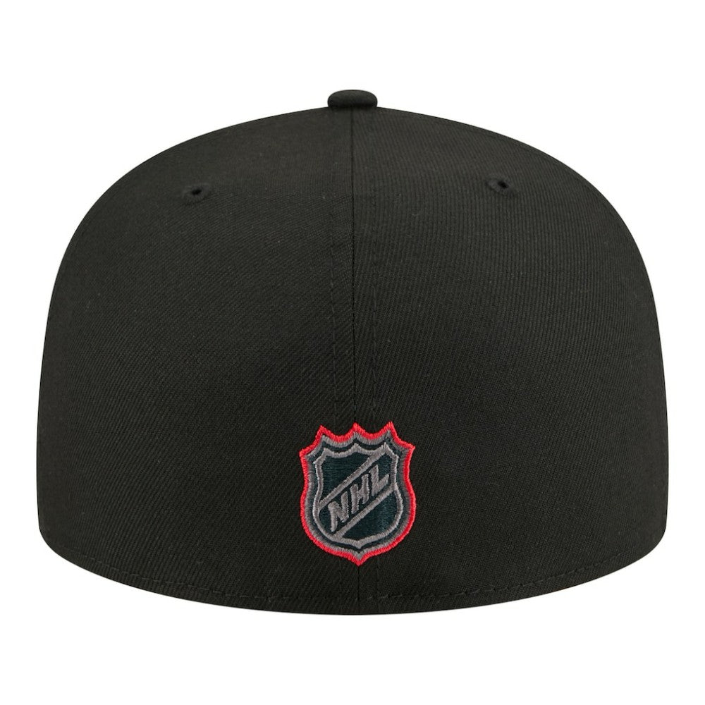Detroit Red Wings New Era Color Pop 59FIFTY Fitted Hat - Black - NHL 203778857