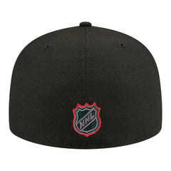 Detroit Red Wings New Era Color Pop 59FIFTY Fitted Hat - Black - NHL 203778857