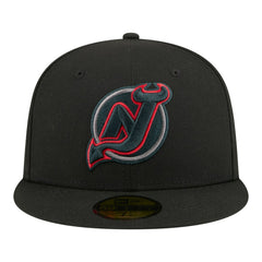 New Jersey Devils New Era Color Pop 59FIFTY Fitted Hat - Black - NHL 203778858