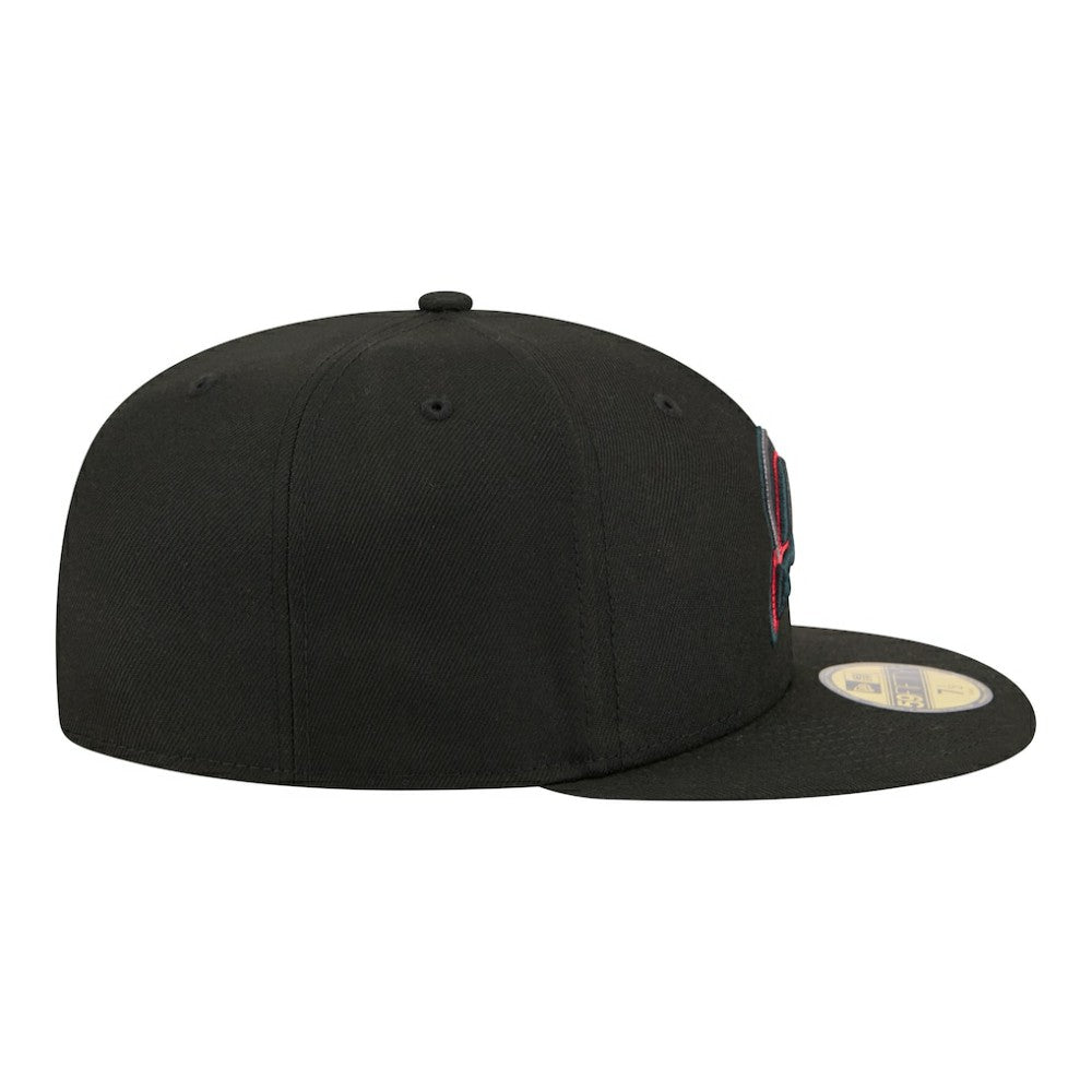 New Jersey Devils New Era Color Pop 59FIFTY Fitted Hat - Black - NHL 203778858