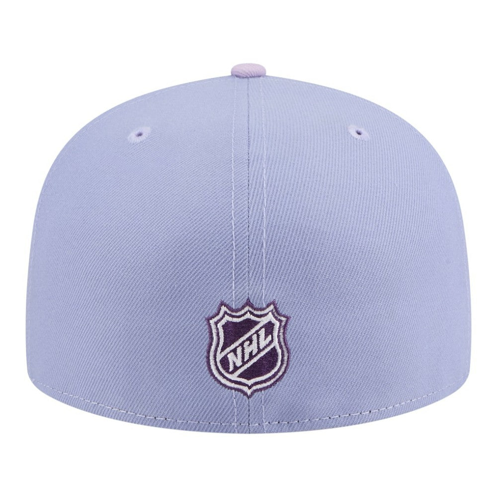 Washington Capitals New Era Lavender Bloom 59FIFTY Fitted Hat - Purple/Light Purple - NHL 203778859