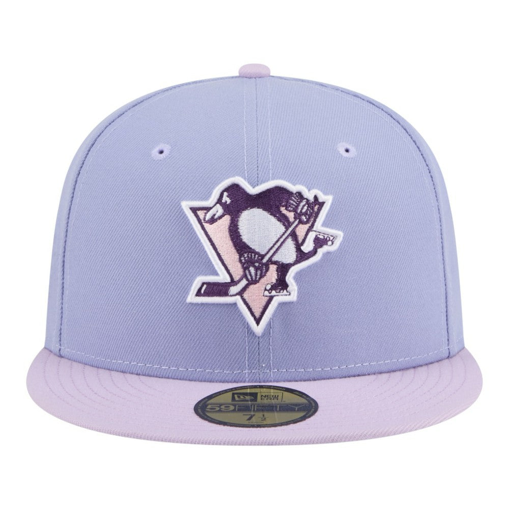 Pittsburgh Penguins New Era Lavender Bloom 59FIFTY Fitted Hat - Light Purple/Purple - NHL 203778861