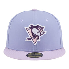 Pittsburgh Penguins New Era Lavender Bloom 59FIFTY Fitted Hat - Light Purple/Purple - NHL 203778861