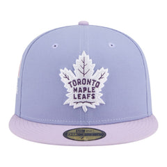 Toronto Maple Leafs New Era Lavender Bloom 59FIFTY Fitted Hat - Light Purple/Purple - NHL 203778863