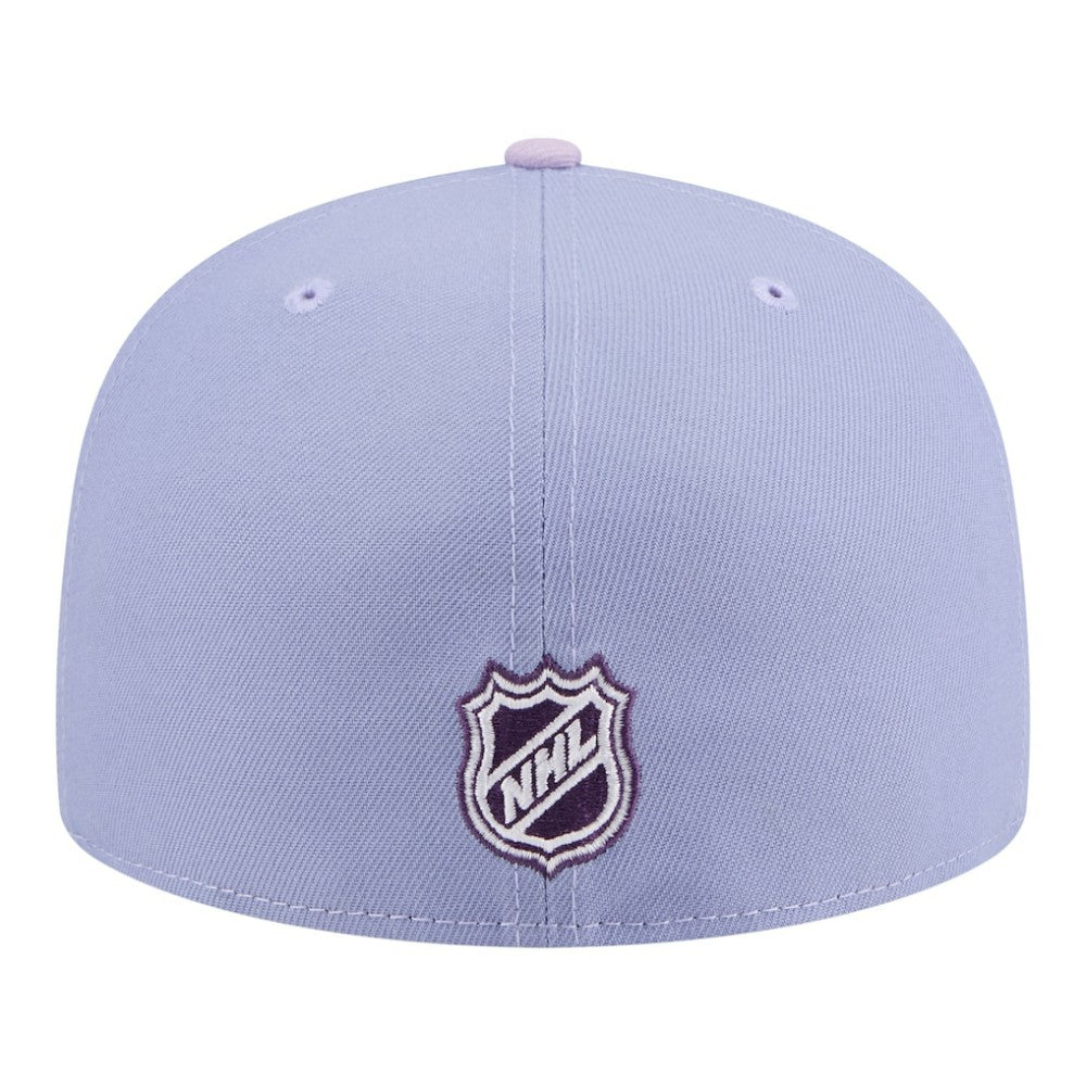 Toronto Maple Leafs New Era Lavender Bloom 59FIFTY Fitted Hat - Light Purple/Purple - NHL 203778863