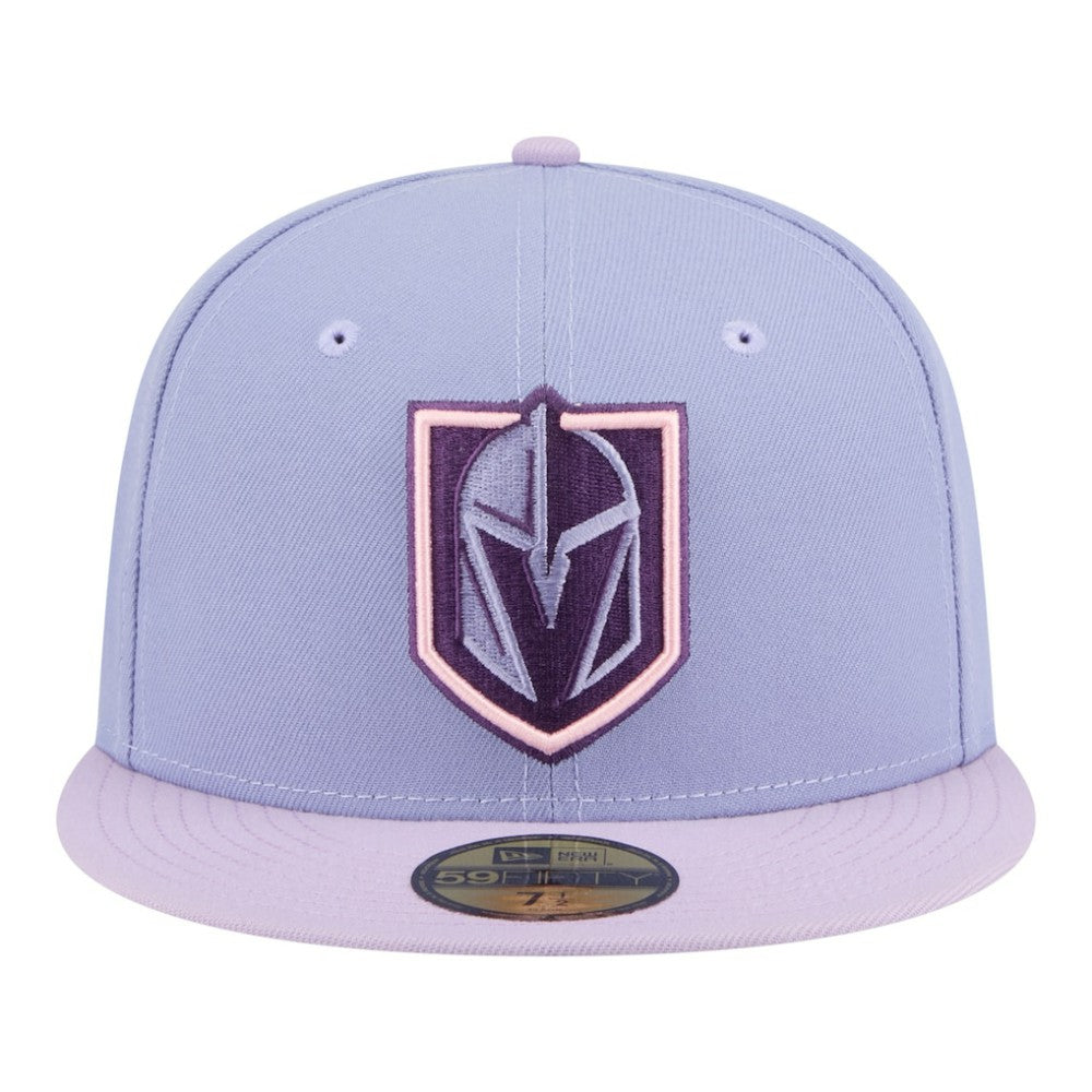 Vegas Golden Knights New Era Lavender Bloom 59FIFTY Fitted Hat - Light Purple/Purple - NHL 203778864