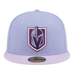 Vegas Golden Knights New Era Lavender Bloom 59FIFTY Fitted Hat - Light Purple/Purple - NHL 203778864