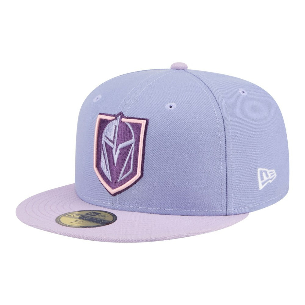 Vegas Golden Knights New Era Lavender Bloom 59FIFTY Fitted Hat - Light Purple/Purple - NHL 203778864