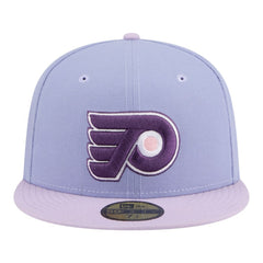 Philadelphia Flyers New Era Lavender Bloom 59FIFTY Fitted Hat - Light Purple/Purple - NHL 203778865