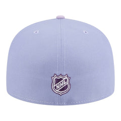 Philadelphia Flyers New Era Lavender Bloom 59FIFTY Fitted Hat - Light Purple/Purple - NHL 203778865