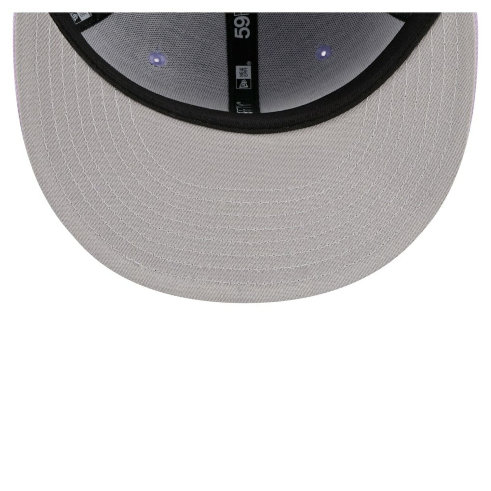 Philadelphia Flyers New Era Lavender Bloom 59FIFTY Fitted Hat - Light Purple/Purple - NHL 203778865