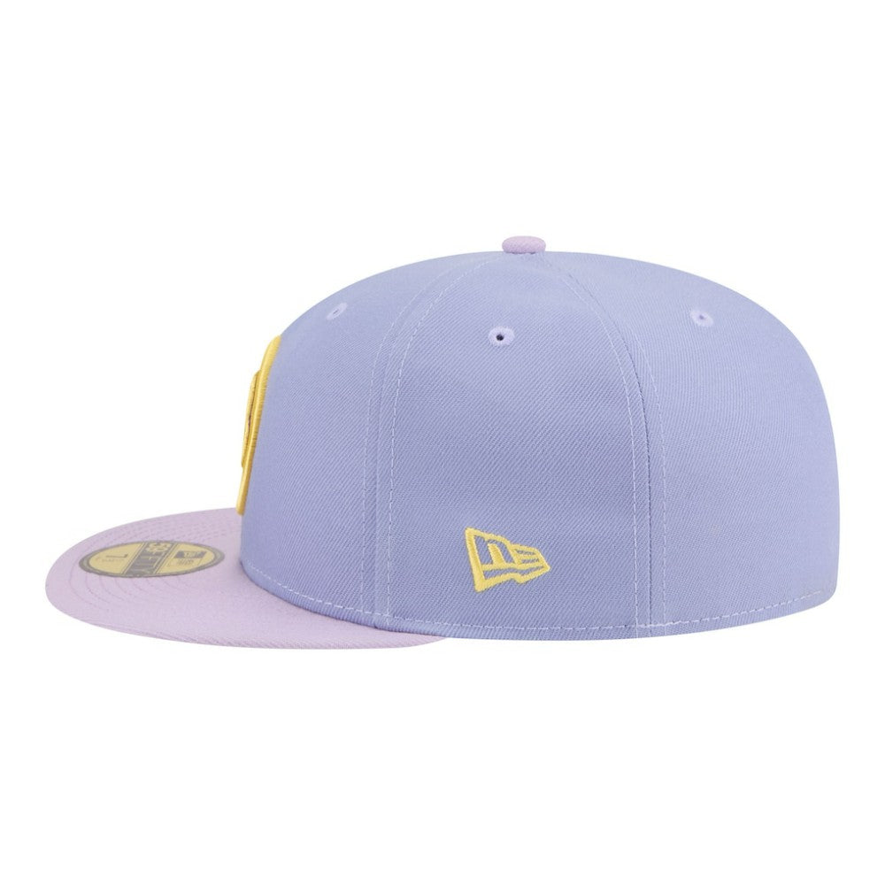 Boston Bruins New Era Lavender Bloom 59FIFTY Fitted Hat - Light Purple/Purple - NHL 203778866