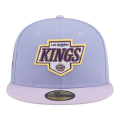 Los Angeles Kings New Era Lavender Bloom 59FIFTY Fitted Hat - Light Purple/Purple - NHL 203778867