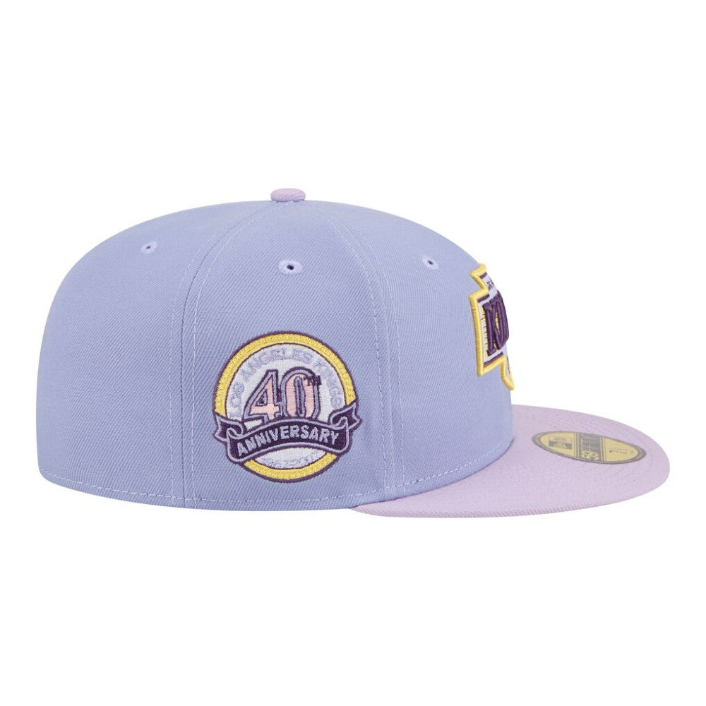 Los Angeles Kings New Era Lavender Bloom 59FIFTY Fitted Hat - Light Purple/Purple - NHL 203778867