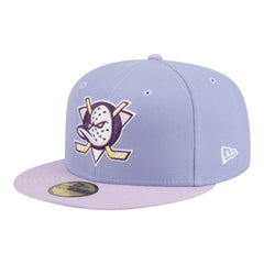 Anaheim Ducks New Era Lavender Bloom 59FIFTY Fitted Hat - Light Purple/Purple - NHL 203778870