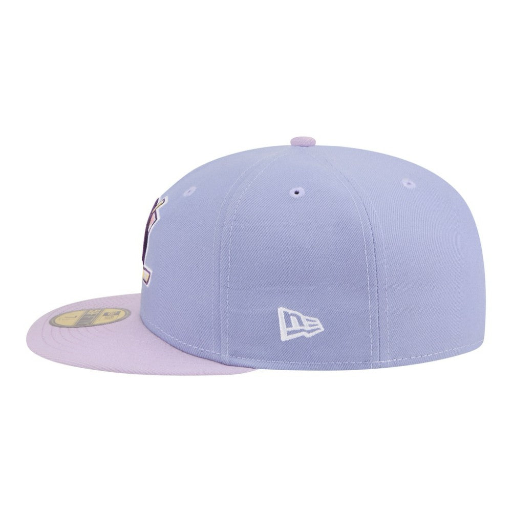Anaheim Ducks New Era Lavender Bloom 59FIFTY Fitted Hat - Light Purple/Purple - NHL 203778870