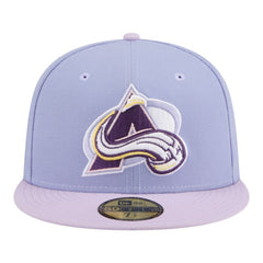 Colorado Avalanche New Era Lavender Bloom 59FIFTY Fitted Hat - Light Purple/Purple - NHL 203778871