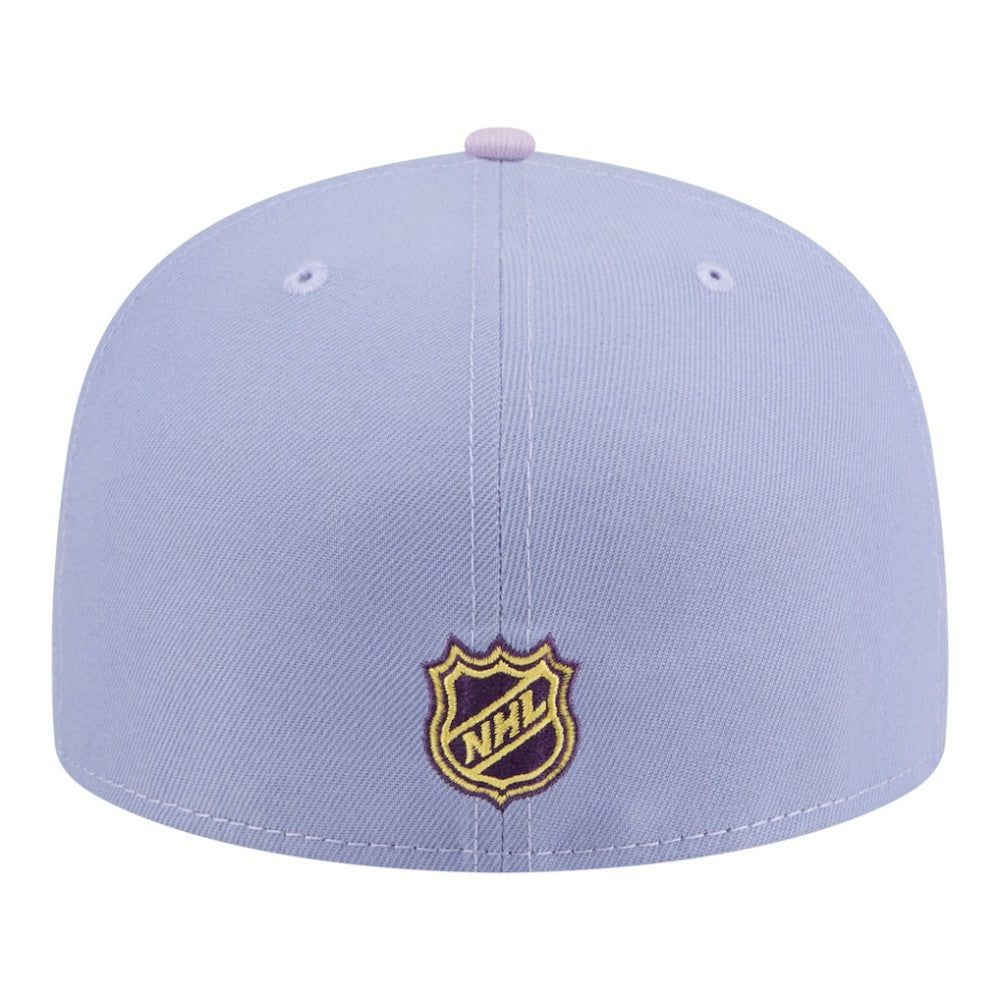 Chicago Blackhawks New Era Lavender Bloom 59FIFTY Fitted Hat - Light Purple/Purple - NHL 203778872
