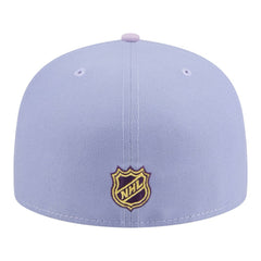 Chicago Blackhawks New Era Lavender Bloom 59FIFTY Fitted Hat - Light Purple/Purple - NHL 203778872