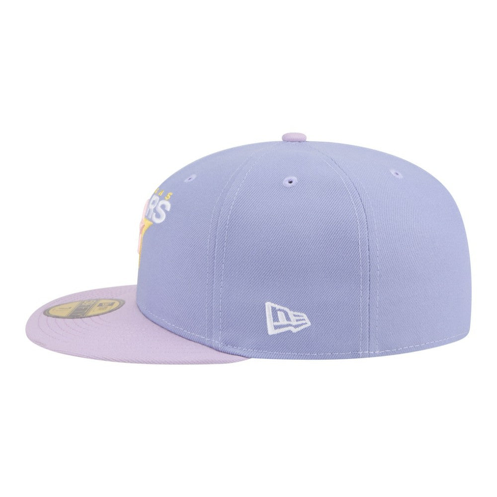 Dallas Stars New Era Lavender Bloom 59FIFTY Fitted Hat - Light Purple/Purple - NHL 203778873