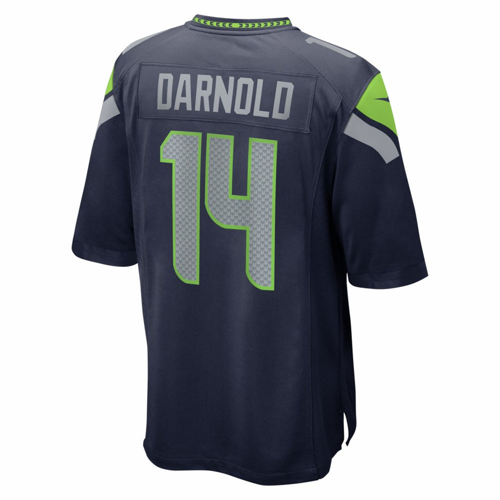 Nike Sam Darnold Seattle Seahawks Super Bowl LX Patch Game Jersey College Navy