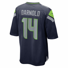 Nike Sam Darnold Seattle Seahawks Super Bowl LX Patch Game Jersey College Navy