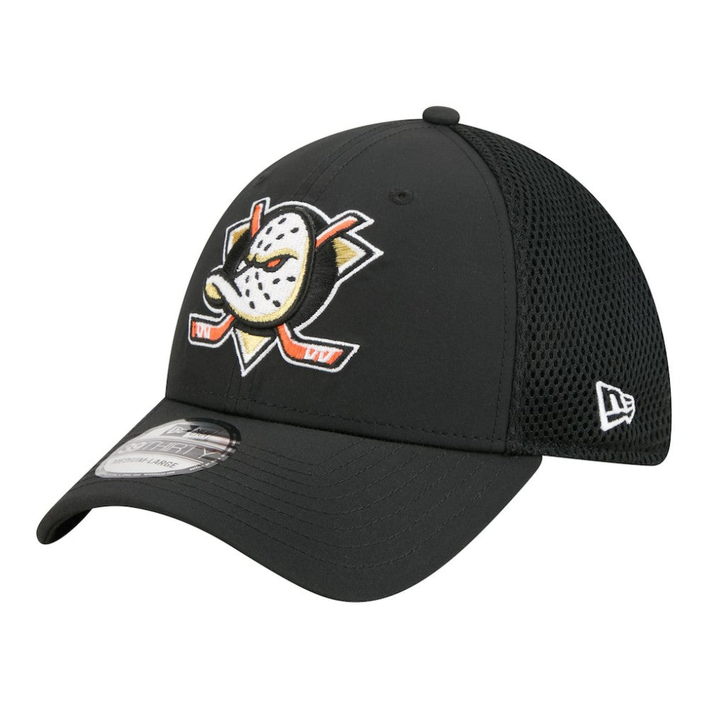 Anaheim Ducks New Era Logo 39THIRTY Flex Hat - Black - NHL 203785912